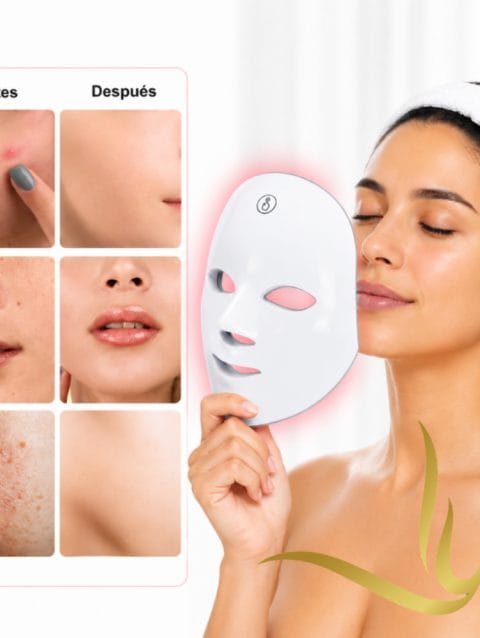 Máscara Facial LED Diva Skin