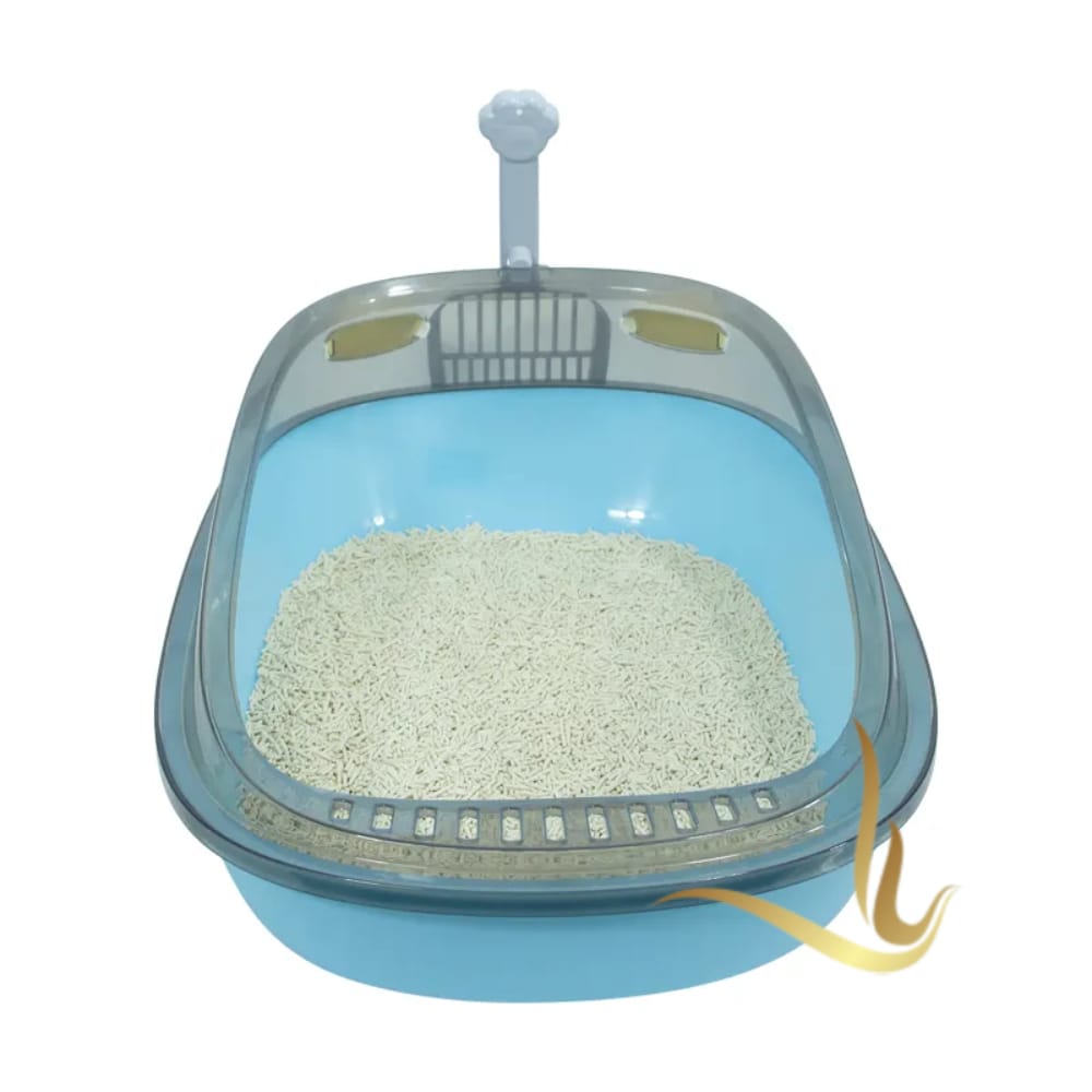 Arenero Gatito Antisalpicaduras