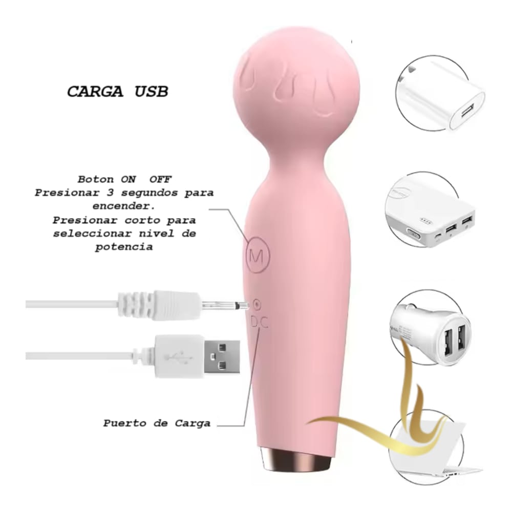 Vibrador USB Multivelocidad - Imagen 2
