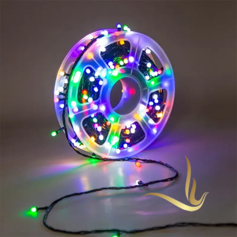 Luces Hada LED Solar Multicolor 50m