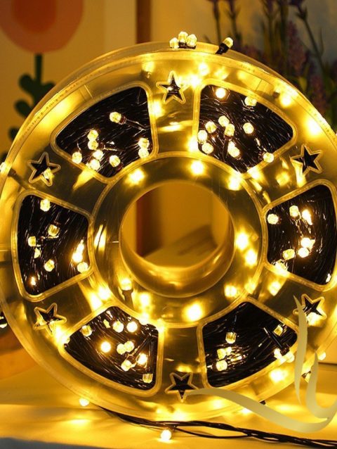 Luces Hada LED Solar Multicolor 100m
