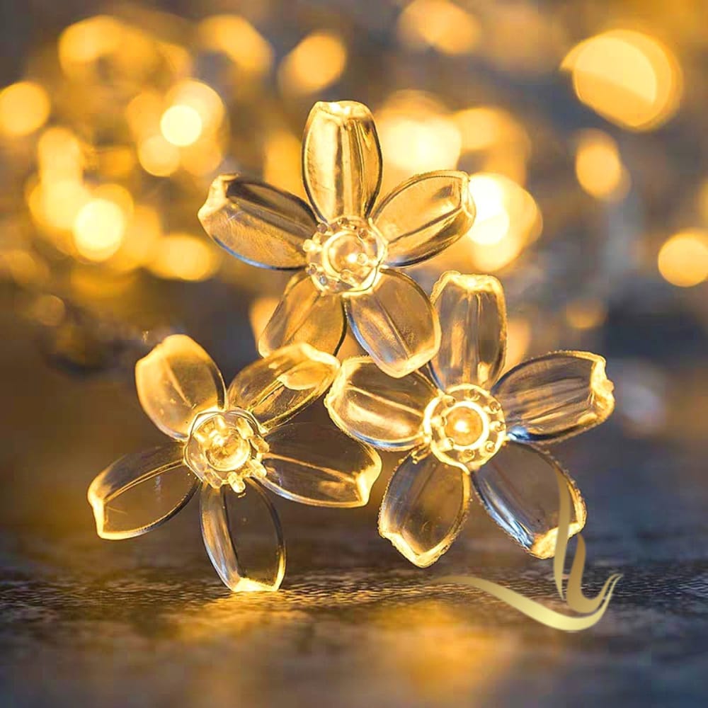 Guirnalda Flor LED Solar - Imagen 2