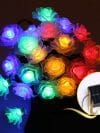 Flores LED Solar Guirnalda